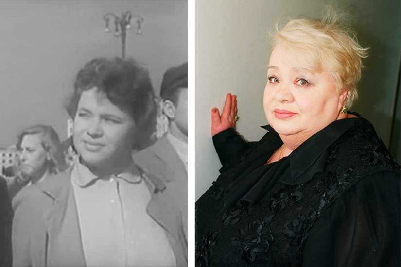 Estrella soviética con curvas, cómo se veían jóvenes