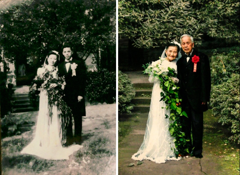 Eternal love: couples remaking my old photos many years later Eternal love: couples remaking my old photos many years later