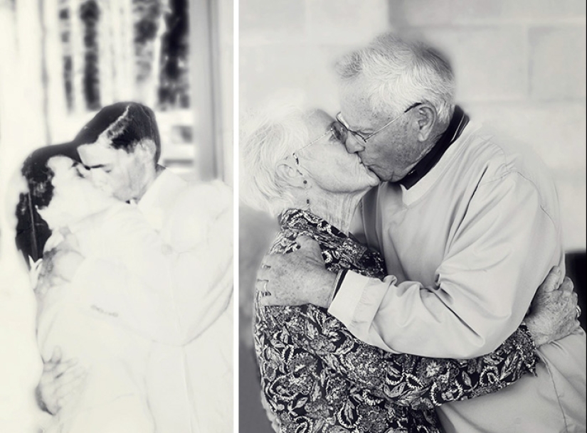 Eternal love: couples remaking my old photos many years later Eternal love: couples remaking my old photos many years later