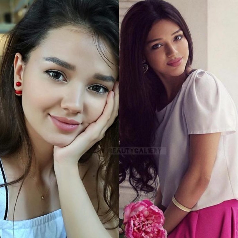 "Every nation beautiful!": 23 charming girls of different nationalities