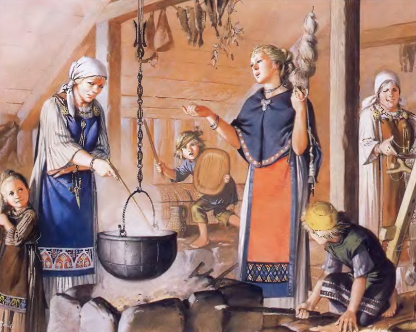 Everyday life of the Vikings: not only wars and robbery