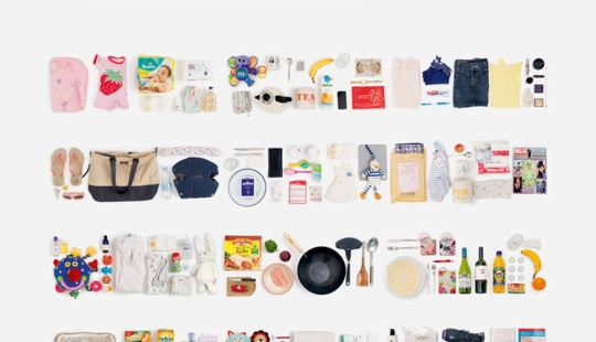 Everything we touch in a day, or What the everyday things of an individual can tell us