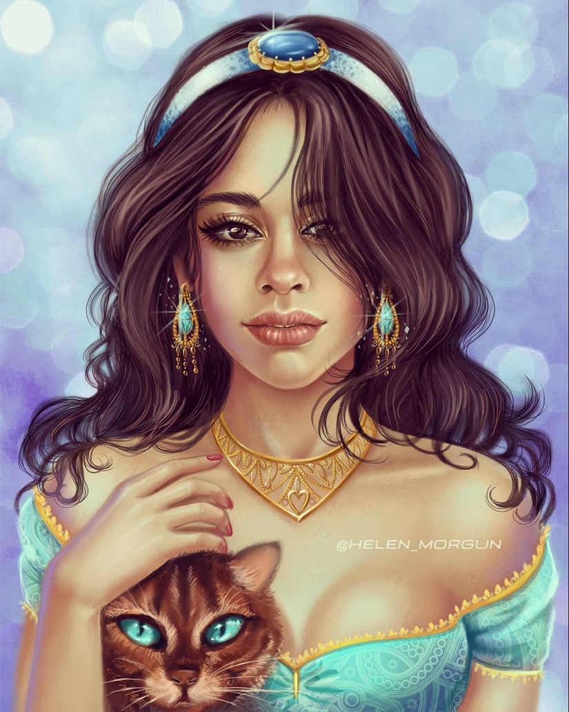Familiar faces: famous actresses in the images of Disney princesses