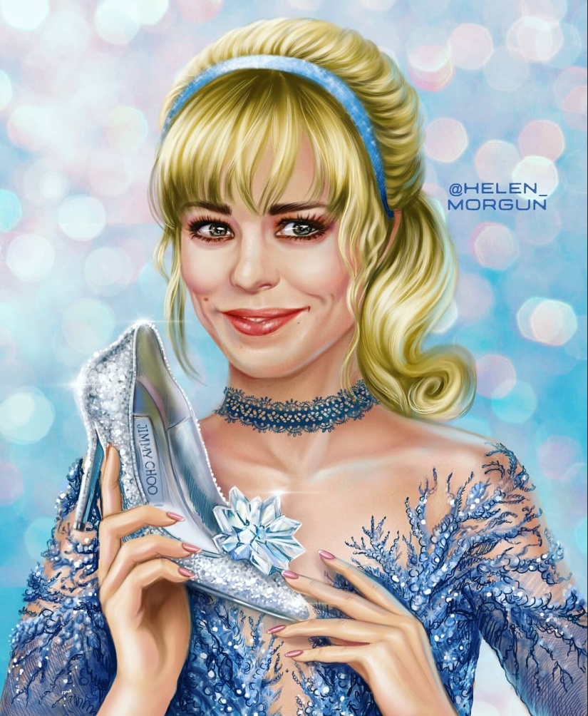 Familiar faces: famous actresses in the images of Disney princesses
