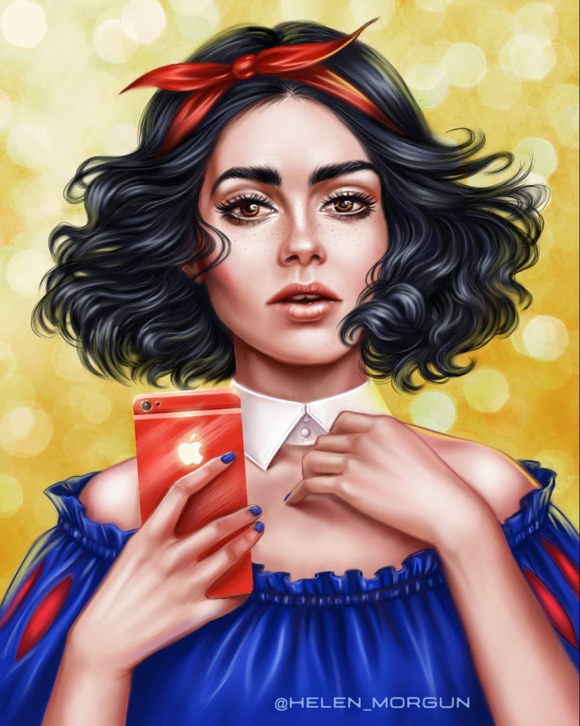 Familiar faces: famous actresses in the images of Disney princesses
