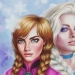 Familiar faces: famous actresses in the images of Disney princesses Familiar faces: famous actresses in the images of Disney princesses