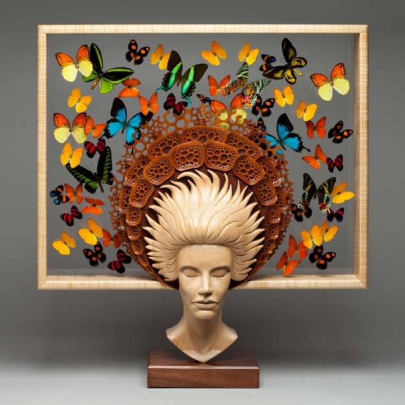 Fantastic wooden sculptures by Mark Doolittle