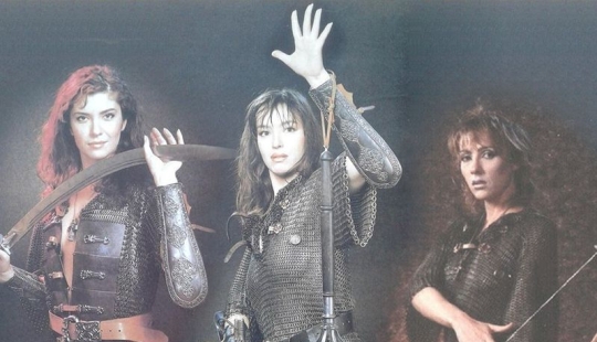 Fantasy-Soviet: 9 Amazons and warriors