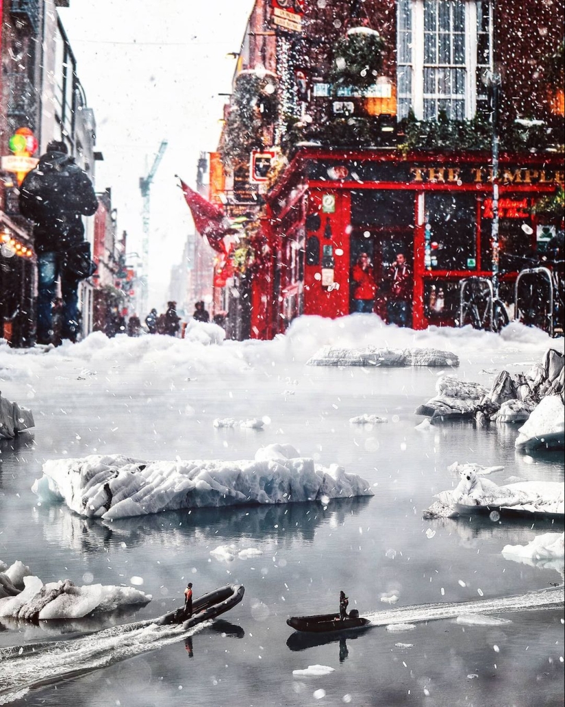 Fantástico photomanipulations por Justin lane