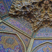 Fascinating and hypnotizing arches of mosques