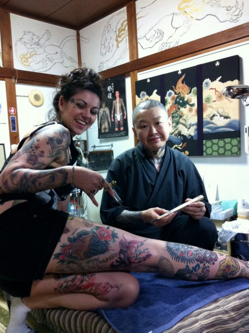 Favorite crime family the Yakuza: the way to the dream of Japanese master tattoo Horizen