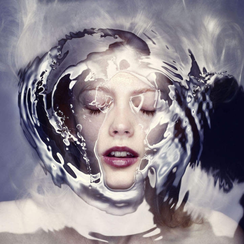 Femininity itself: underwater portraits of girls from the studio Staudinger+Franke
