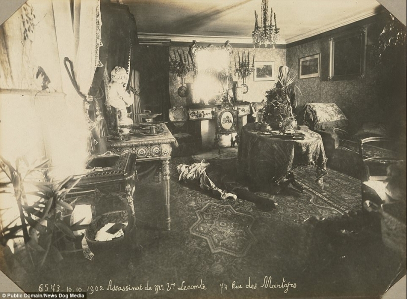 First-of-its-kind crime scene photos from 1904