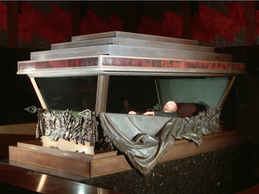 For a long memory. Who else, besides Lenin, was preserved for posterity