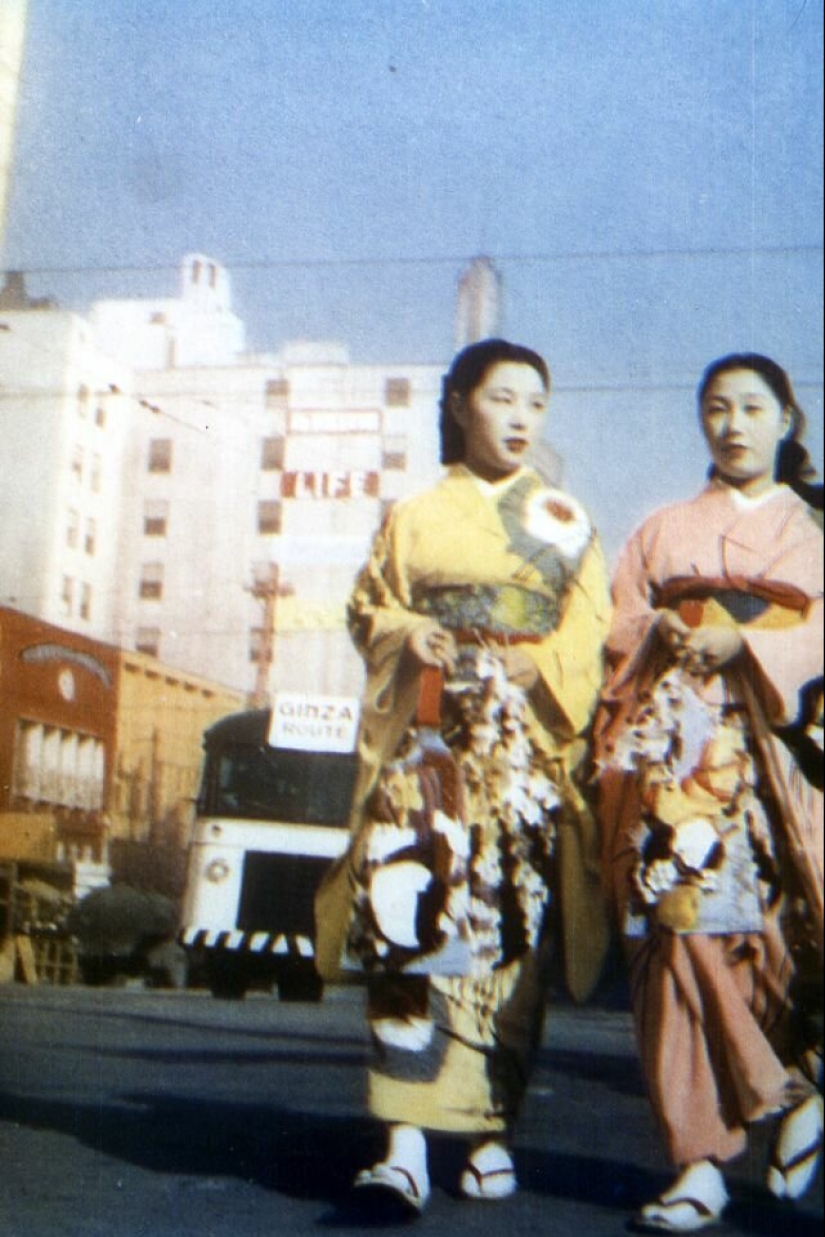 Fotografías en Color de Japón en el comienzo de la década de 1950