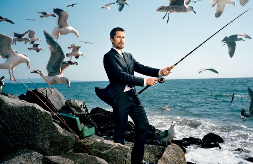 Fotos divertidas de celebridades por Martin Scholler