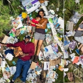 Fotos impactantes: cuánta basura produce una persona en solo una semana Fotos impactantes: cuánta basura produce una persona en solo una semana
