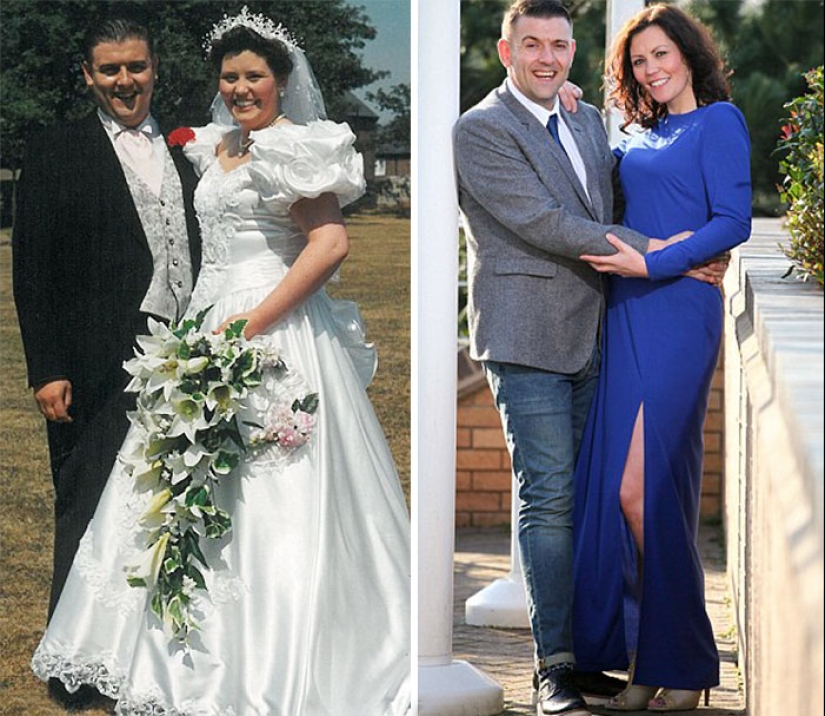 Fotos inspiradoras de parejas antes y después de perder peso juntos
