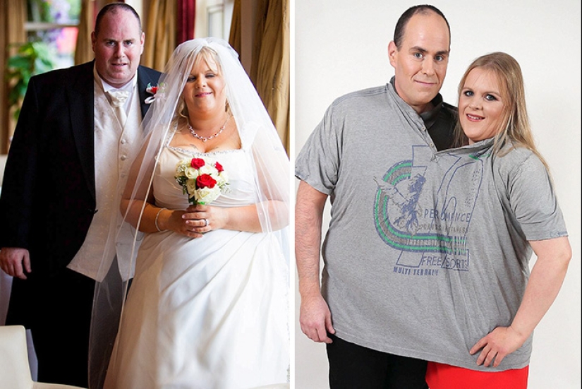 Fotos inspiradoras de parejas antes y después de perder peso juntos