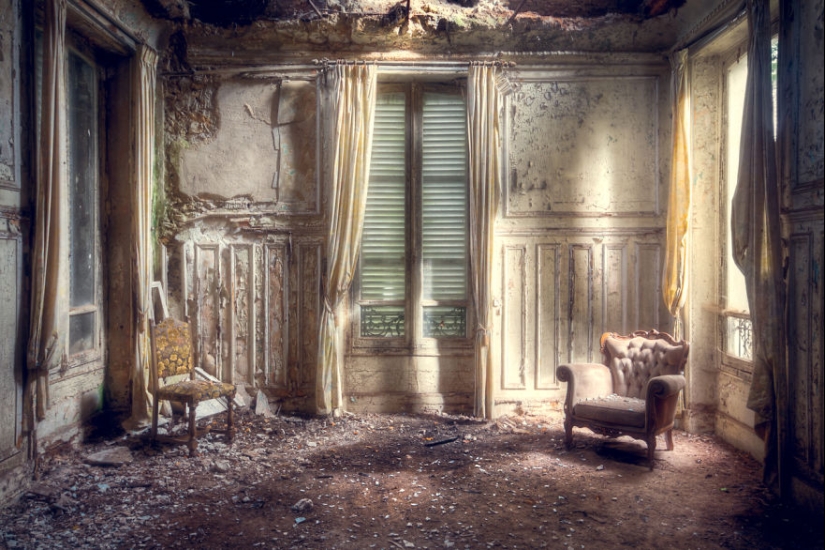 Fragmentos de la vieja Francia: edificios abandonados de increíble belleza