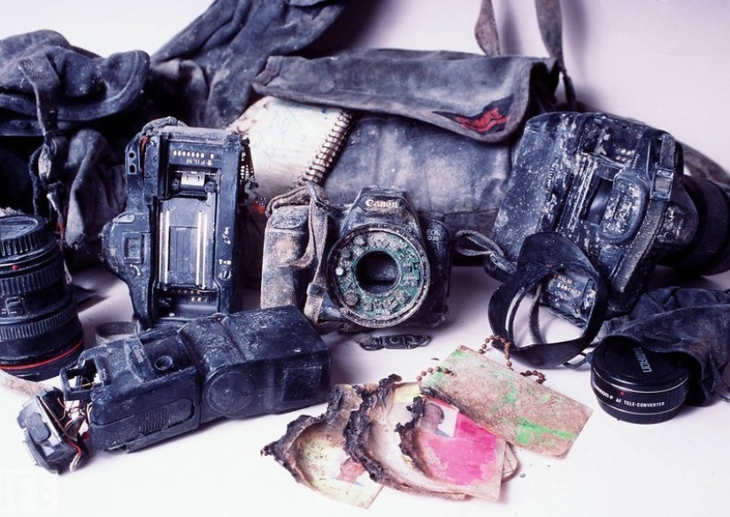 Frames that have become past to their authors