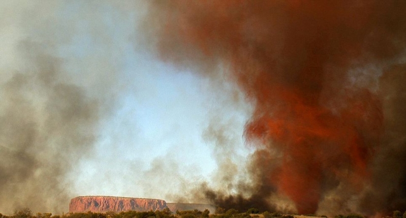 Frightening wonders of nature: What a fire tornado looks like Frightening wonders of nature: What a fire tornado looks like