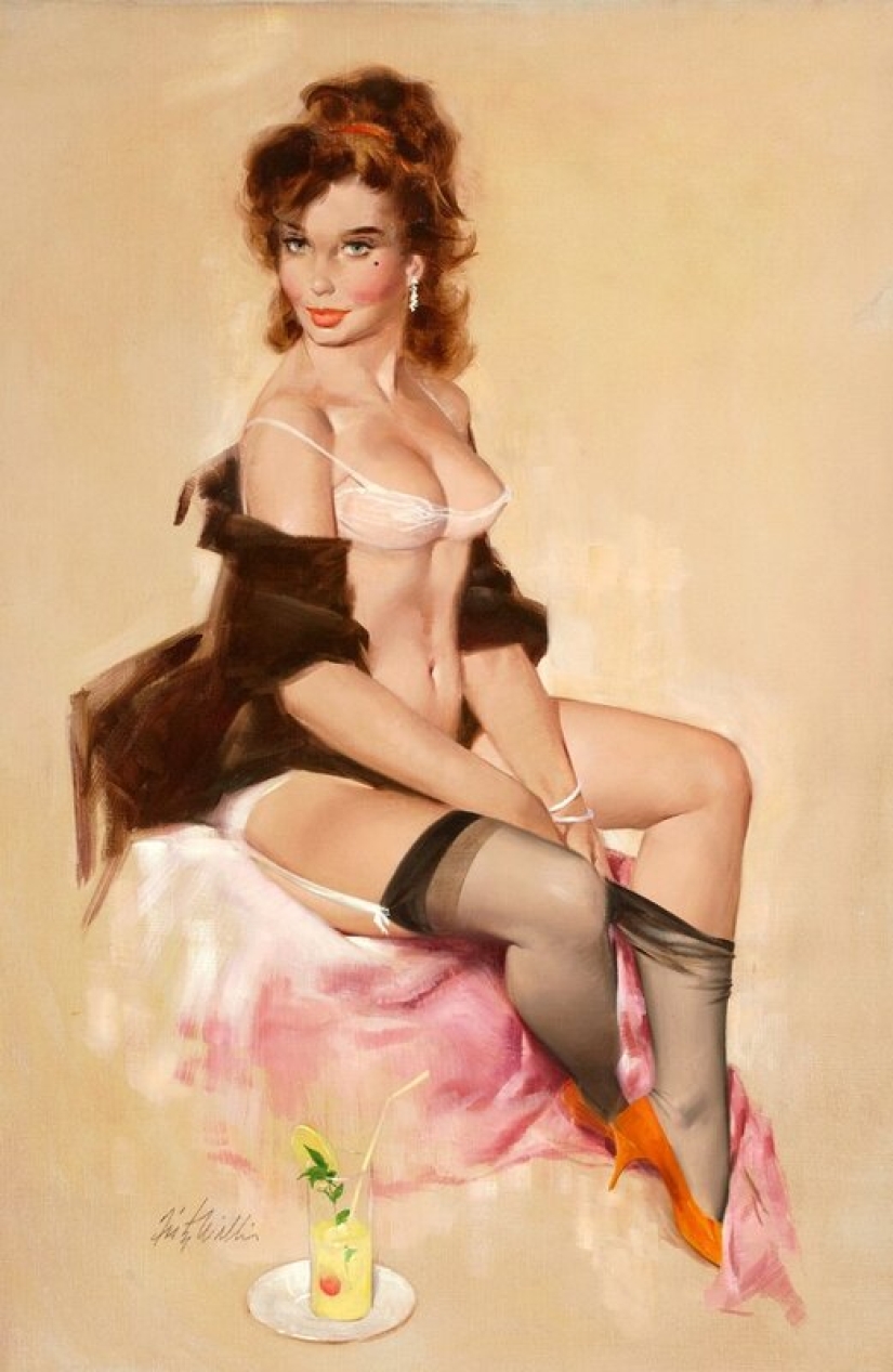 Fritz Willis y su pin-up celebran el encanto femenino Fritz Willis y su pin-up celebran el encanto femenino