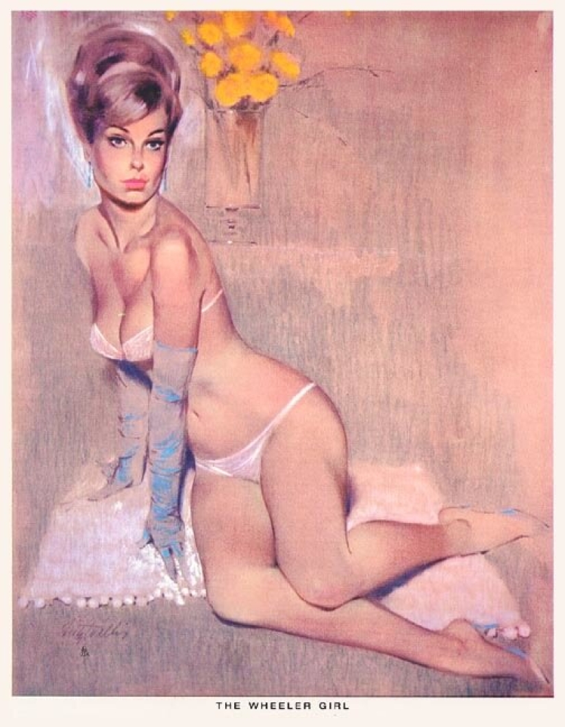 Fritz Willis y su pin-up celebran el encanto femenino Fritz Willis y su pin-up celebran el encanto femenino