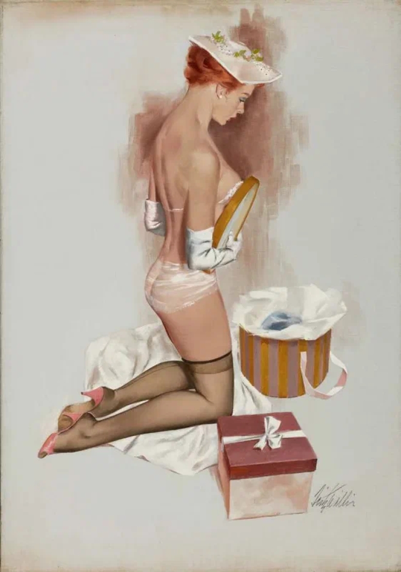 Fritz Willis y su pin-up celebran el encanto femenino Fritz Willis y su pin-up celebran el encanto femenino