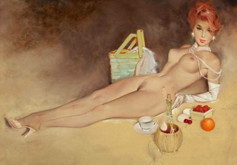 Fritz Willis y su pin-up celebran el encanto femenino Fritz Willis y su pin-up celebran el encanto femenino