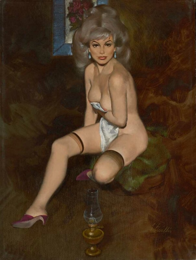 Fritz Willis y su pin-up celebran el encanto femenino Fritz Willis y su pin-up celebran el encanto femenino