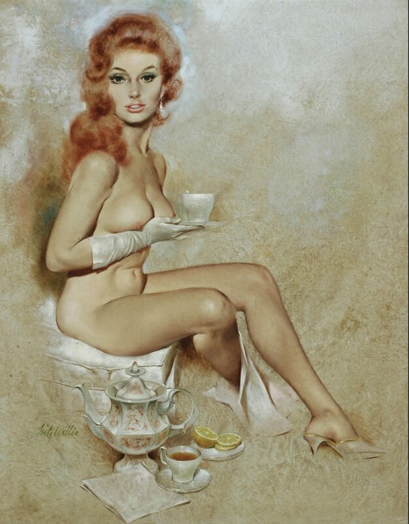 Fritz Willis y su pin-up celebran el encanto femenino Fritz Willis y su pin-up celebran el encanto femenino