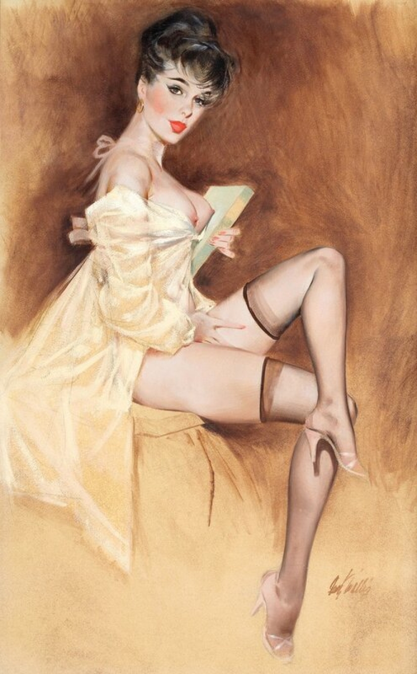 Fritz Willis y su pin-up celebran el encanto femenino Fritz Willis y su pin-up celebran el encanto femenino