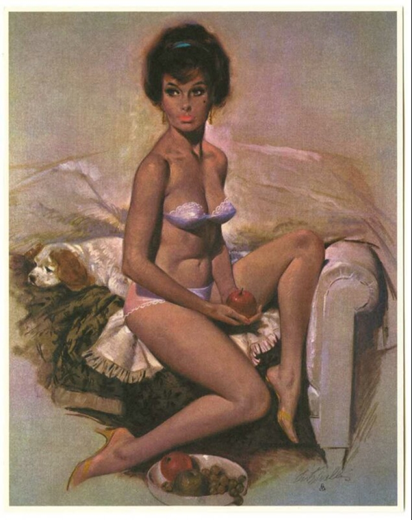 Fritz Willis y su pin-up celebran el encanto femenino Fritz Willis y su pin-up celebran el encanto femenino