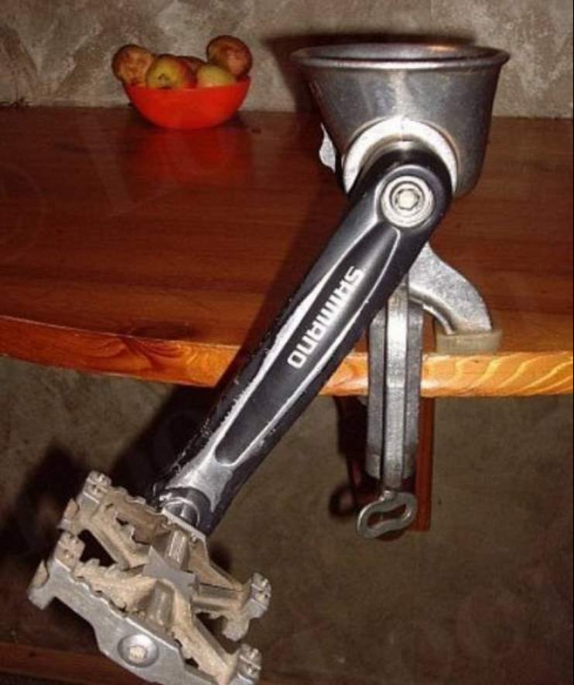 From junk to useful device: 18 examples of national creativity