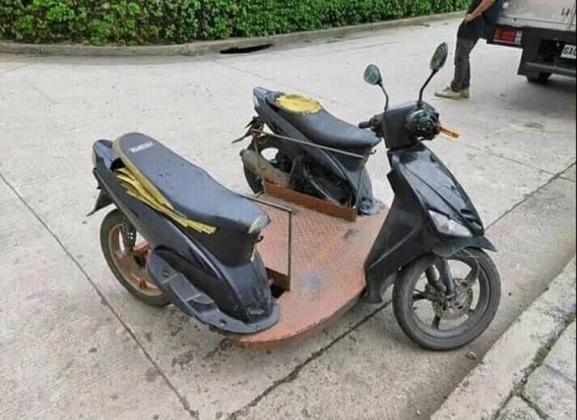 From junk to useful device: 18 examples of national creativity