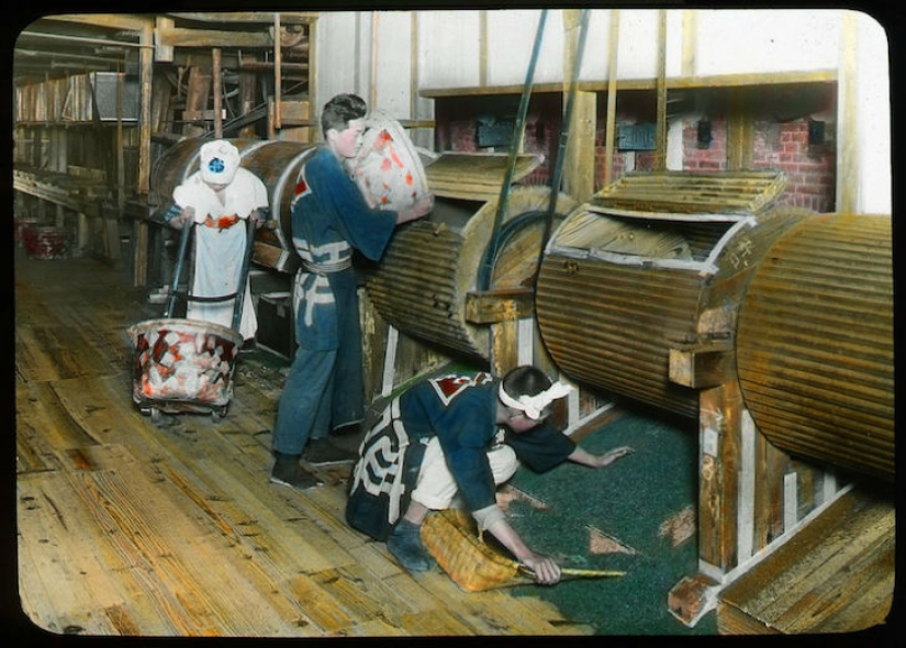 From the Bush to the consumer: how did the production of tea in Japan and the beginning of XX century
