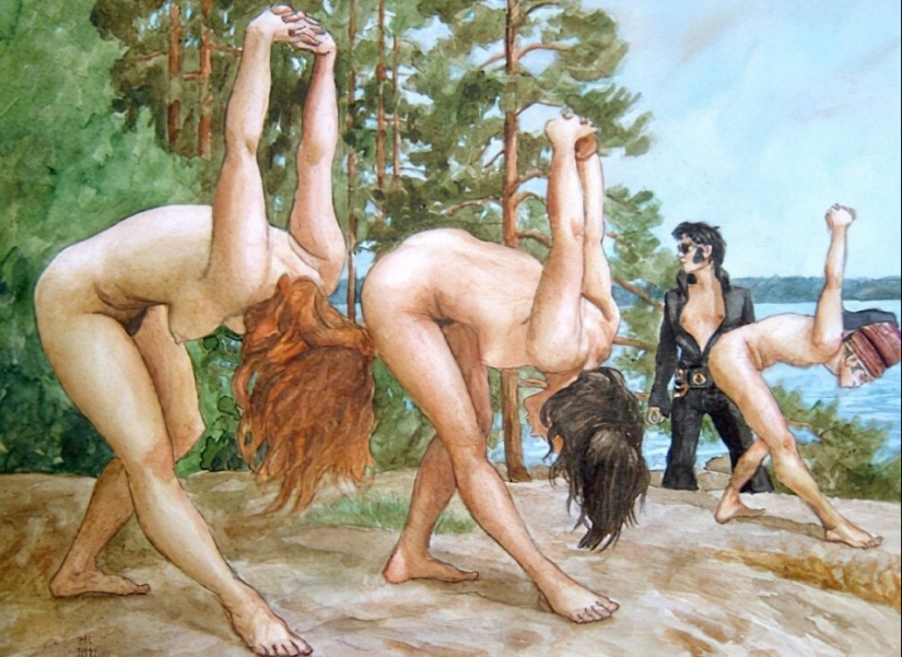 Frost and Elvis; It's a Wonderful Day: The King, the Forest, and Naked Finnish Girls by Markku Laakso