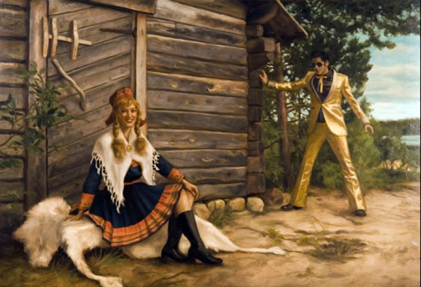 Frost and Elvis; It's a Wonderful Day: The King, the Forest, and Naked Finnish Girls by Markku Laakso