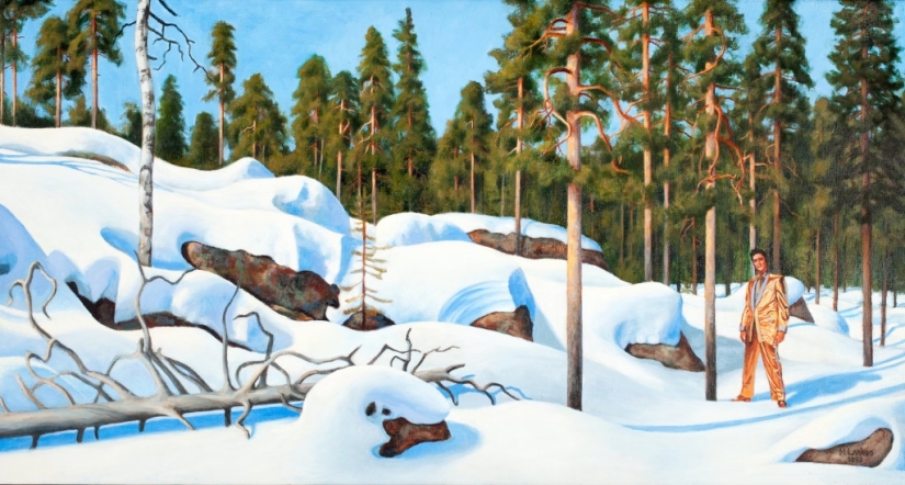 Frost and Elvis; It's a Wonderful Day: The King, the Forest, and Naked Finnish Girls by Markku Laakso