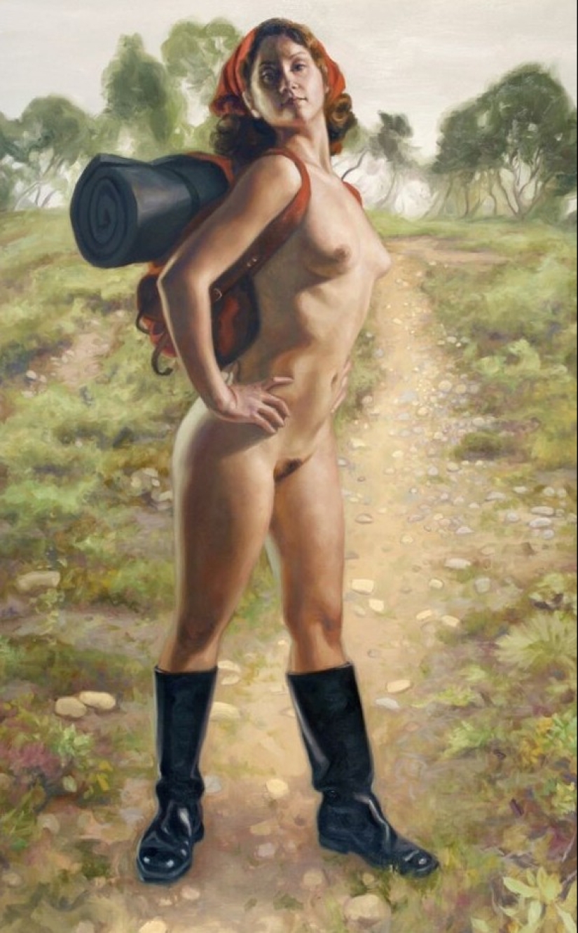 Frost y Elvis; Es un día maravilloso: El rey, el bosque y chicas finlandesas desnudas de Markku Laakso