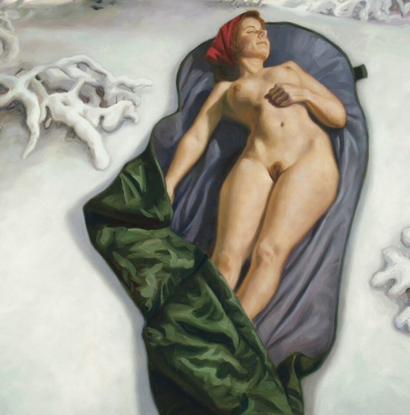 Frost y Elvis; Es un día maravilloso: El rey, el bosque y chicas finlandesas desnudas de Markku Laakso