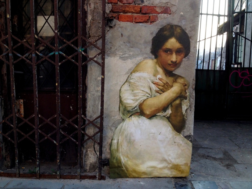 Fugitivos del museo: retratos del Louvre y del Prado en la calle Fugitivos del museo: retratos del Louvre y del Prado en la calle