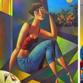 Full of temptation paintings by the Russian avant-garde artist Georgy Kurasov Full of temptation paintings by the Russian avant-garde artist Georgy Kurasov