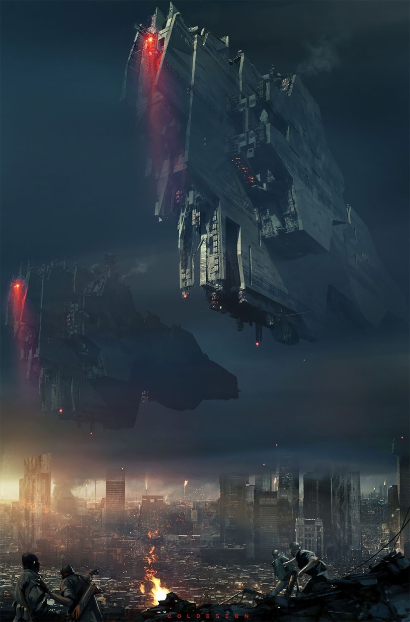 Futurism in digital graphics: fantastic illustrations of the British concept artist number price Futurism in digital graphics: fantastic illustrations of the British concept artist number price