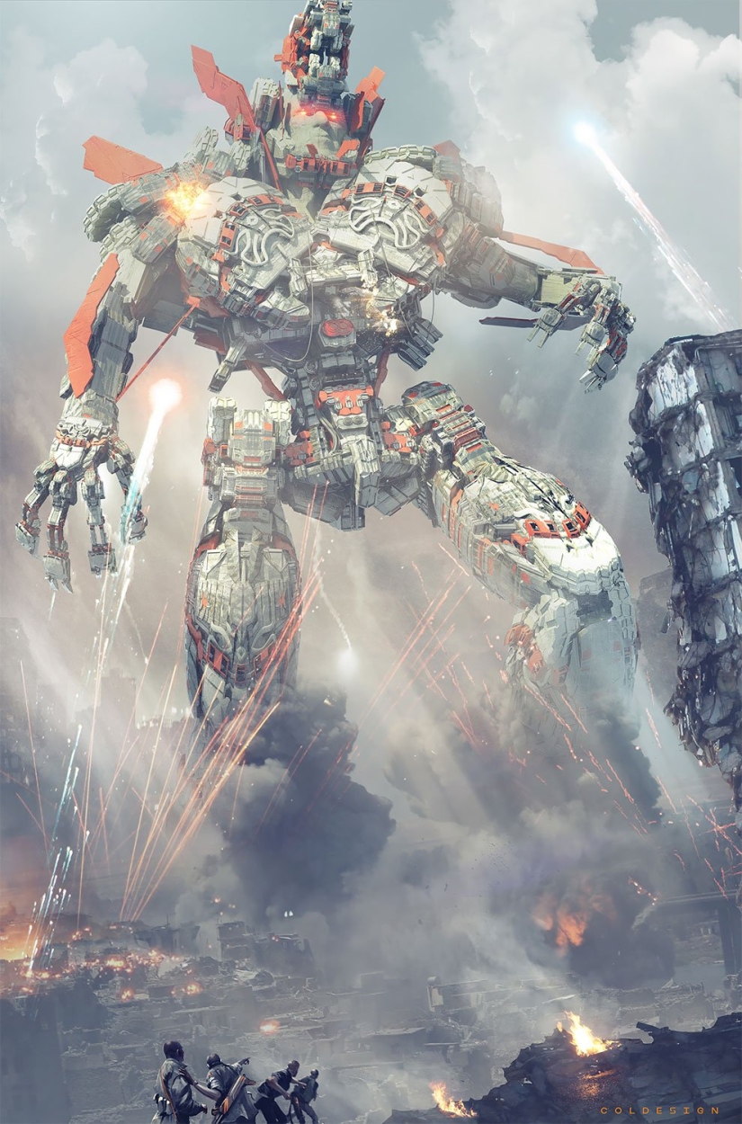 Futurism in digital graphics: fantastic illustrations of the British concept artist number price Futurism in digital graphics: fantastic illustrations of the British concept artist number price