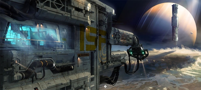 Futurism in digital graphics: fantastic illustrations of the British concept artist number price Futurism in digital graphics: fantastic illustrations of the British concept artist number price