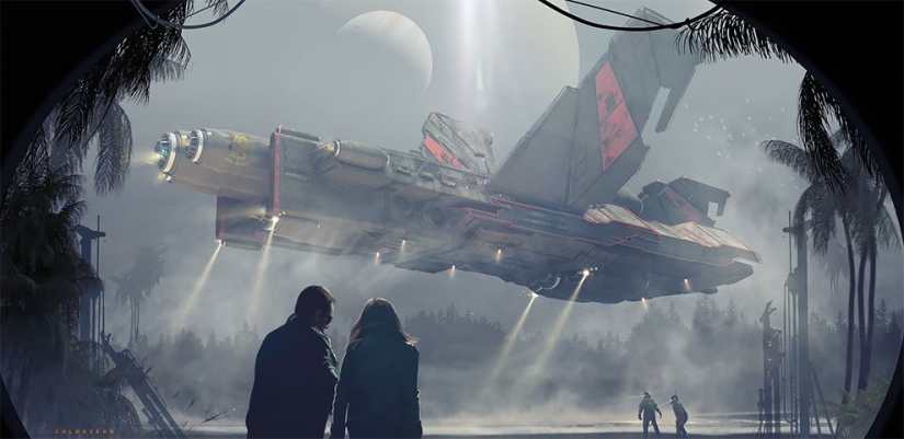 Futurism in digital graphics: fantastic illustrations of the British concept artist number price Futurism in digital graphics: fantastic illustrations of the British concept artist number price