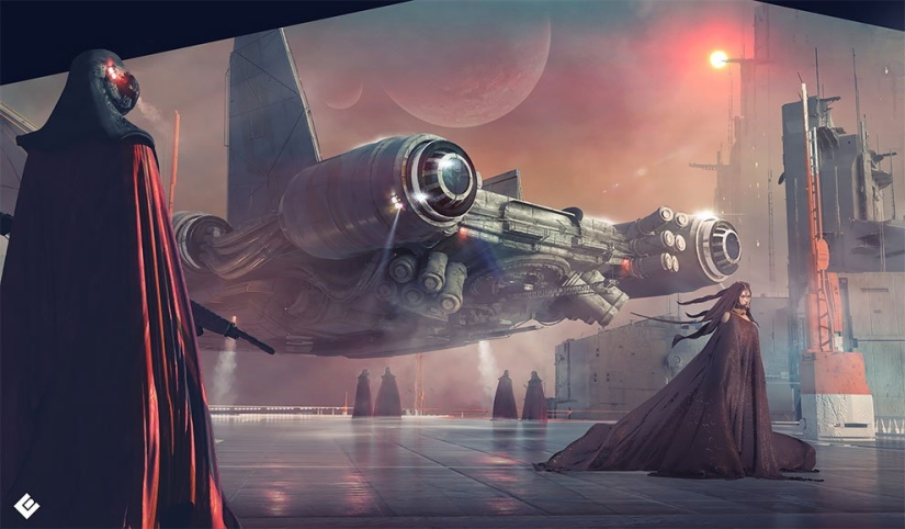 Futurism in digital graphics: fantastic illustrations of the British concept artist number price Futurism in digital graphics: fantastic illustrations of the British concept artist number price