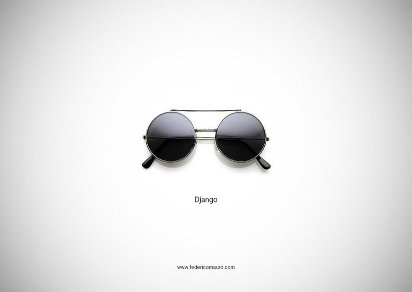 Gafas icónicas que simbolizan a la perfección personajes famosos.